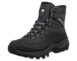 Merrell® Men's Thermo Chill Mid Shell Waterproof Boots in Black