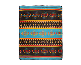 El Paso Saddle blanket® 60 in X 80 in Fleece Lodge Blanket #10