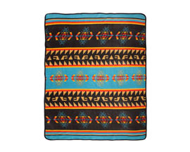 El Paso Saddle blanket® 60 in X 80 in Fleece Lodge Blanket #10