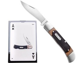 Old Timer® Folding Pocket Knife with Solitaire Playing Cards