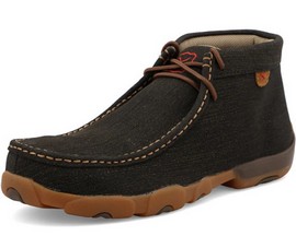 Twisted X® Men's Steel Toe Chukka Driving Work Moccasin - Dark Brown