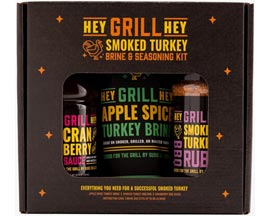 Hey Grill Hey® Smoked Turkey Brine & Seasoning Kit