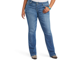 Ariat® Women's R.E.A.L. Mid-Rise Allessandra Boot Cut Jeans in Tennessee
