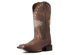 Ariat® Women's Circuit Patriot Western Boots in Weathered Tan
