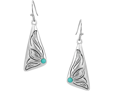 Montana Silversmiths® Monarch World Turquoise Pendant Earrings