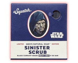 Dr. Squatch® Star Wars™ Collection Sinister Scrub Bar Soap - Emperor Palpatine™