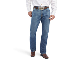 Ariat® Men's M4 Relaxed Landry Stright Jeans in Riverbend
