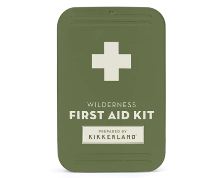 Kikkerland® Wilderness First Aid Kit