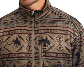 Ariat® Men's Caldwell Full Zip Jacket in Brindlewood Southwest