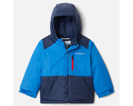 Columbia® Boys' Lightning Lift Jacket in Bright Indigo/Collegiate Navy