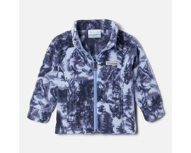 Columbia® Girls' Infant Benton Spring II Printed Fleece Jacket in Empress Wolfscape