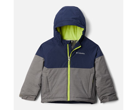 Columbia® Boys' Toddler Alpine Action II Jacket in City Grey Heather/Collegiate Navy