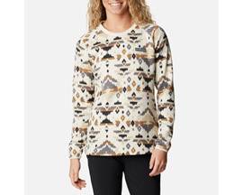 Columbia® Women's Sweater Weather Fleece Crew Long Sleeve Shirt