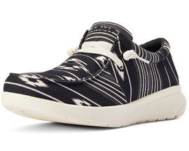 Ariat® Men's Hilo Flex Chimayo Shoe - Cristo Black