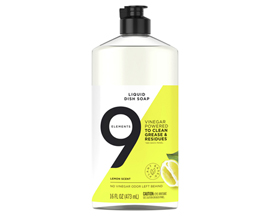 9 Elements® Lemon Scent Liquid Dish Soap - 16 oz.