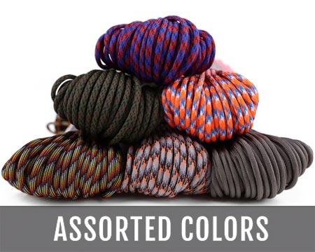 Atwood Rope Mfg® 550 Paracord 100 Ft. Bundle - Assorted Colors