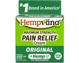 Hempväna® Maximum Strength Pain Relief Cream - 4 oz.