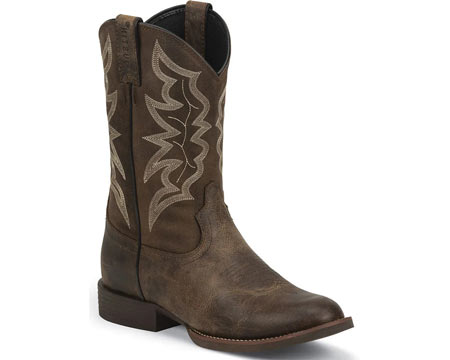 Justin men's stampede western sales boots