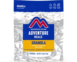 Mountain House® Granola with Milk and Blueberries Freeze Dried Meal - 2 servings