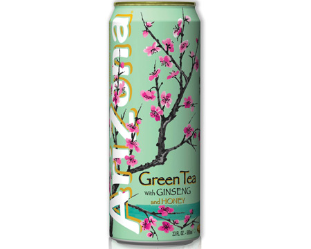 Arizona® Green Tea with Ginseng and Honey - 23 oz.