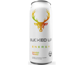 Bucked Up® 16 oz. Low Stim Energy Drink - Mango Tango
