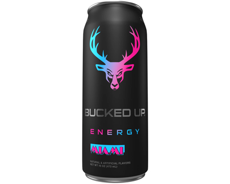 Bucked Up® 16 oz. Energy Drink - Miami
