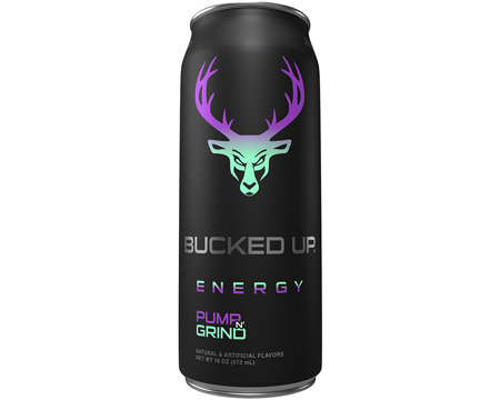 Bucked Up® 16 oz. Energy Drink - Pump N' Grind