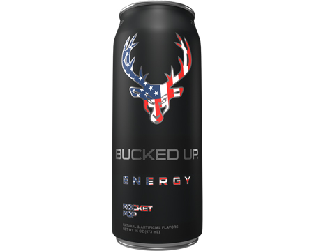 Bucked Up® 16 oz. Energy Drink - Rocket Pop