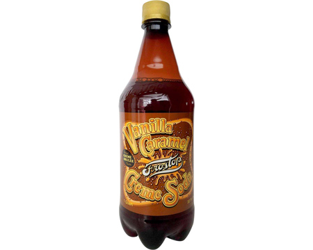 FrosTop® 32 oz. Craft Soda - Vanilla Caramel Cream