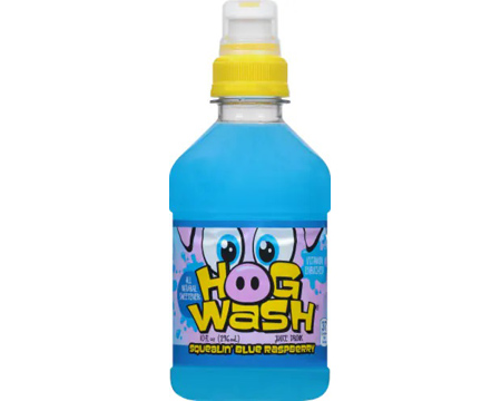 Hog Wash® 10 oz. Juice Drink - Squealin' Blue Raspberry