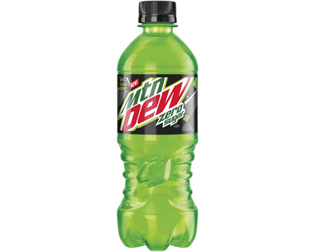 Mountain Dew® Zero Sugar Citrus Soda - 20 oz.