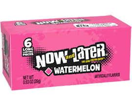 Now and Later® 6-piece Original Candies - Watermelon
