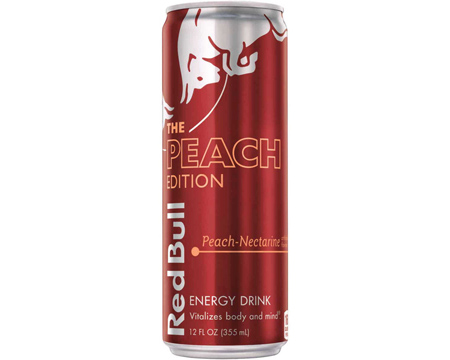 Red Bull® 12 oz. Energy Drink - The Peach Edition