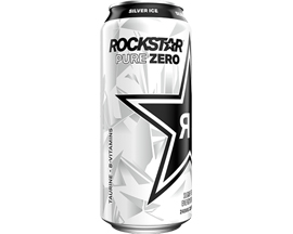 Rockstar® 16 oz. Pure Zero Energy Drink - Silver Ice