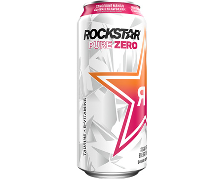 Rockstar® 16 oz. Pure Zero Energy Drink - Tangerine Mango Guava Strawberry