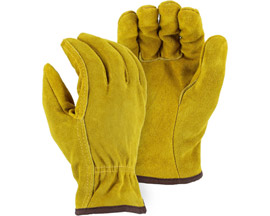 Yellowstone® Economy Grade Cowhide Work Gloves with Pile Lining