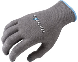 Rattler® High Performance Youth Roping Gloves - Gray
