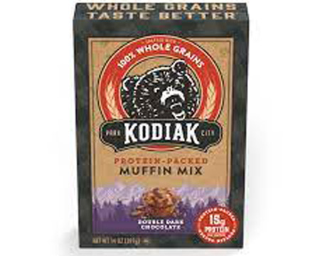Kodiak® Protein-Packed Muffin Mix - Double Dark Chocolate