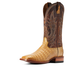 Ariat® Men's Gunslinger Western Boots in Honeycomb Caiman Belly