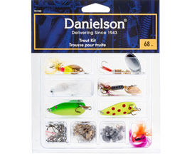 Danielson® 68-piece Trout Kit Bait Set