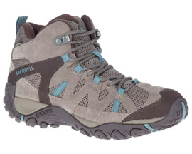 Merrell® Women's Deverta 2 Waterproof Mid Hiker Boot - Gray/Blue