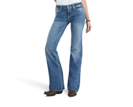 Ariat® Women's Trouser Perfect Rise Chelsey Wide Leg Jeans in Alamama