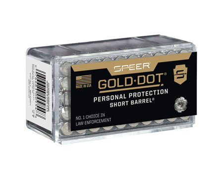 Speer® 22WMR Gold Dot Short Barrel Jacketed HP 40-grain Defense Ammo - 50 rounds