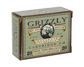Grizzly® 357 Magnum High Performance Jacketed HP 158-grain Defense Ammo - 20 rounds