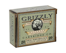 Grizzly® 38 Special+P High Performance Jacketed HP 125-grain Defense Ammo - 20 rounds