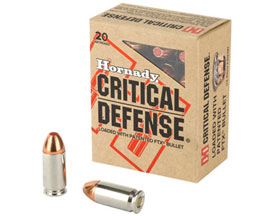 Hornady® 45 Auto Critical Defense FTX 185-grain Defense Ammo - 20 rounds