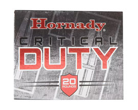 Hornady® 40 S&W Critical Duty FlexLock 175-grain Defense Ammo - 20 rounds
