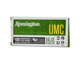 Remington® 38 Special+P UMC Semi-Jacketed HP 125-grain Target Ammo Value Pack - 100 cartridges