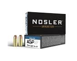 Nosler® 9mm Luger ASP Jacket HP 124-grain Target Ammo - 50 rounds