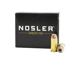 Nosler® 9mm Luger ASP Jacket HP 115-grain Target Ammo - 20 rounds